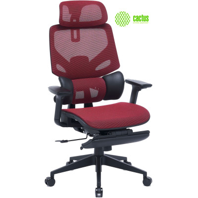 Кресло Cactus CS-CHR-MC01-RD Красный