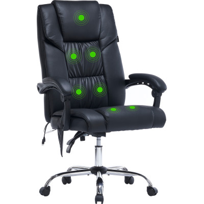 Кресло Cactus CS-CHR-OC02M-BK с вибро-массажем