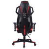 Кресло игровое Cactus CS-CHR-090BLR черный/красный эко-кожа/сетка