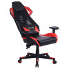 Кресло игровое Cactus CS-CHR-090BLR черный/красный эко-кожа/сетка