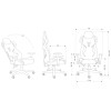 Кресло игровое Cactus CS-CHR-090BLR черный/красный эко-кожа/сетка