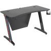 Стол компьютерный игровой Cactus CS-GTZ-BKRD-CARBON столешница МДФ карбон каркас чёрный
