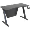 Стол компьютерный игровой Cactus CS-GTZ-BKSL-CARBON столешница МДФ карбон каркас серый