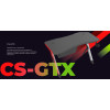 Стол компьютерный игровой Cactus CS-GTX-AL-CARBON-RED столешница МДФ карбон каркас серебристый