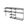 Гардеробная система ПРАКТИК Home Optima G240 графит Гардеробная система ПРАКТИК Home Optima G240 графит