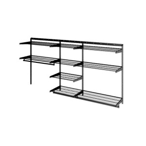 Гардеробная система ПРАКТИК Home Optima G240 графит