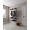 Гардеробная система ПРАКТИК Home Basic G90 Графит