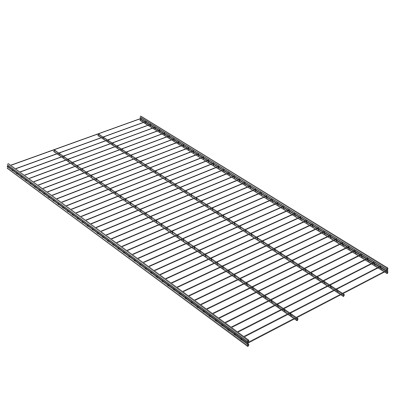 Полка сетчатая GSh 902х405 графит ПРАКТИК-HOME