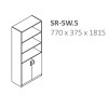 Шкаф Skyland Simple SR-5W.5 ЛДСП