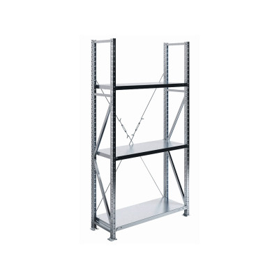 Стеллаж MS U 200/100X40/3 (нагрузка на полку 300 кг)